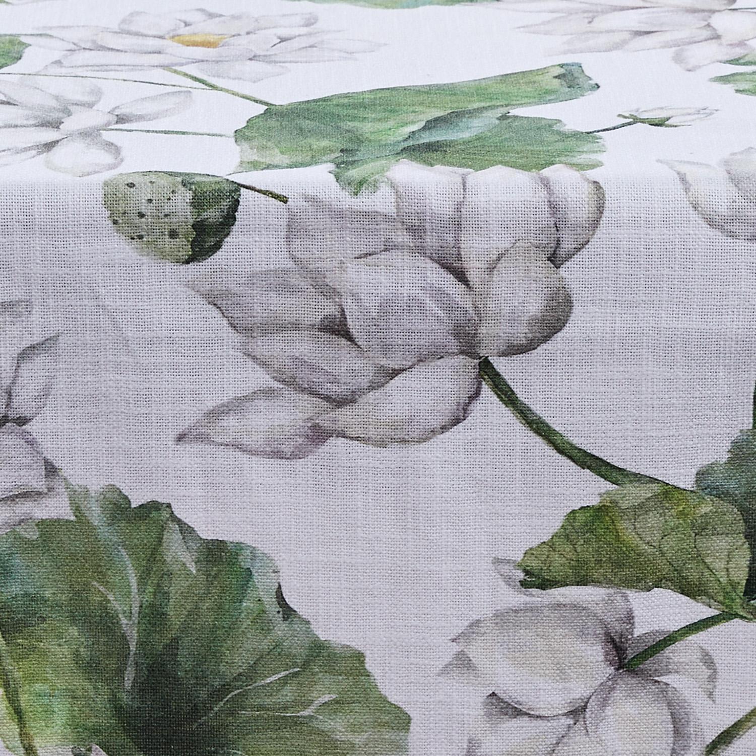 White Lotus Table Runner 54 White Lotus Table Runner 54